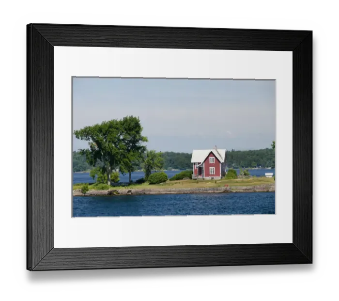 Framed Print : New York, St. Lawrence Seaway, Thousand Islands Framed Print : New York, St. Lawrence Seaway, Thousand Islands