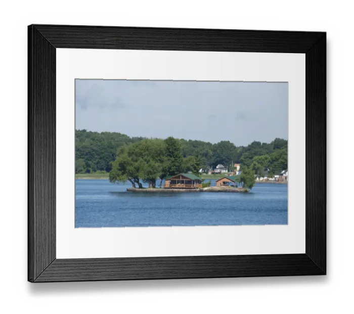 Framed Print : New York, St. Lawrence Seaway, Thousand Islands Framed Print : New York, St. Lawrence Seaway, Thousand Islands