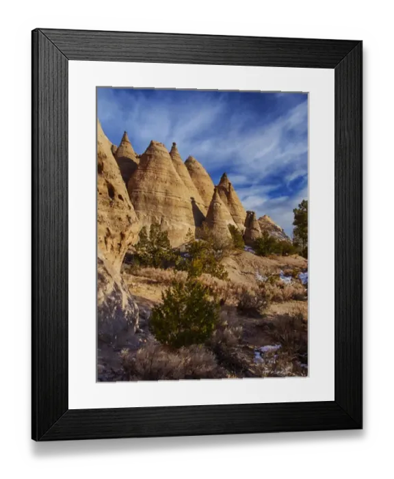 Framed Print : North America; USA; New Mexico; Cochiti, Tentrocks Monument Framed Print : North America; USA; New Mexico; Cochiti, Tentrocks Monument