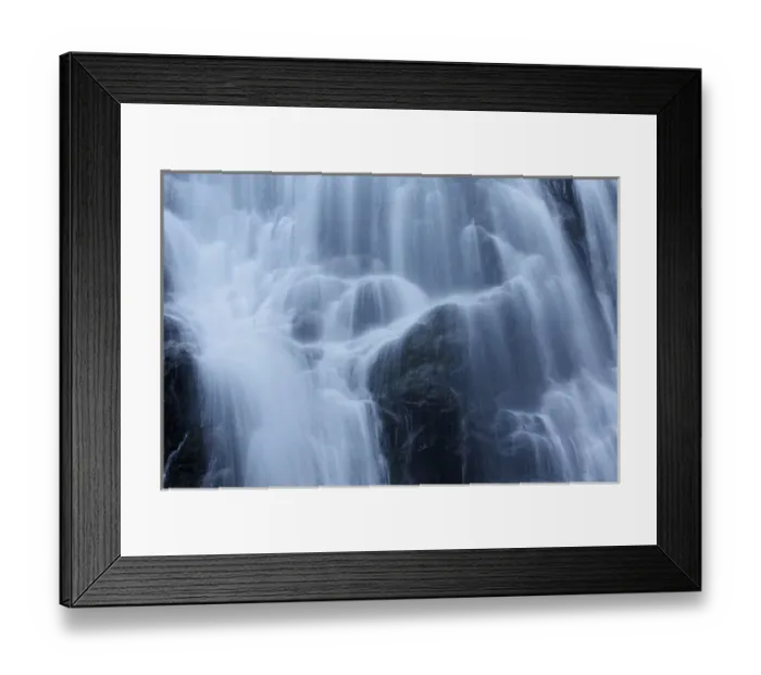 Framed Print : Section of Mingo Falls, Great Smoky Mountains National Park, North Carolina Framed Print : Section of Mingo Falls, Great Smoky Mountains National Park, North Carolina