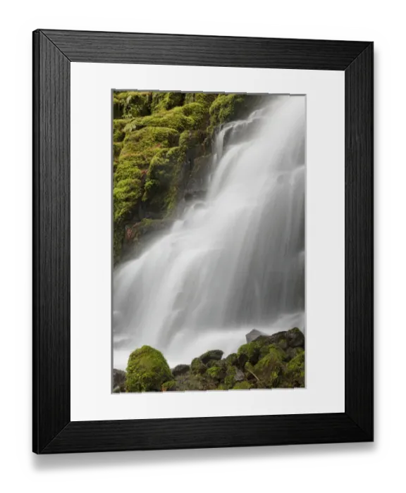 Framed Print : White Branch Falls, Oregon Cascades, Oregon Framed Print : White Branch Falls, Oregon Cascades, Oregon