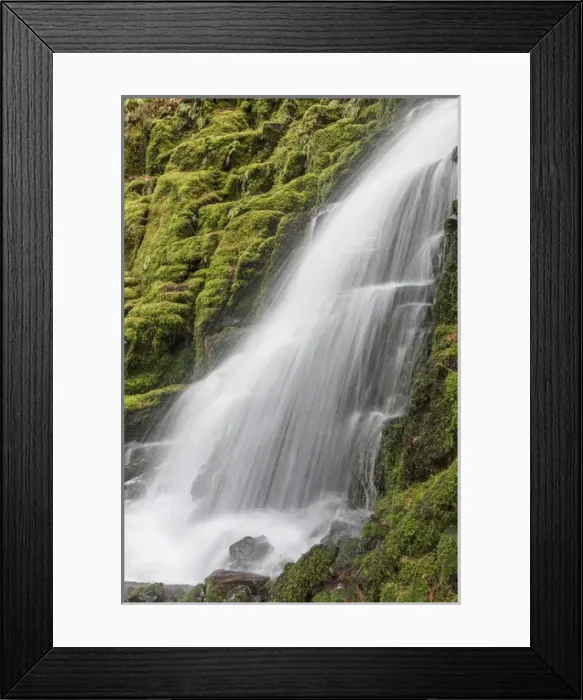 Framed Print : White Branch Falls, Oregon Cascades, Oregon Framed Print : White Branch Falls, Oregon Cascades, Oregon
