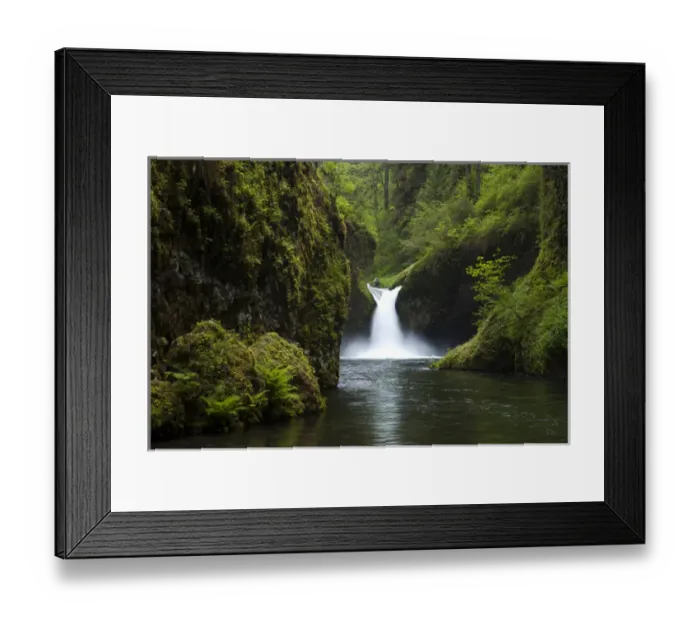 Framed Print : Punch Bowl Waterfall, Eagle Creek, Columbia River Gorge National Scenic Area, Oregon, USA Framed Print : Punch Bowl Waterfall, Eagle Creek, Columbia River Gorge National Scenic Area, Oregon, USA