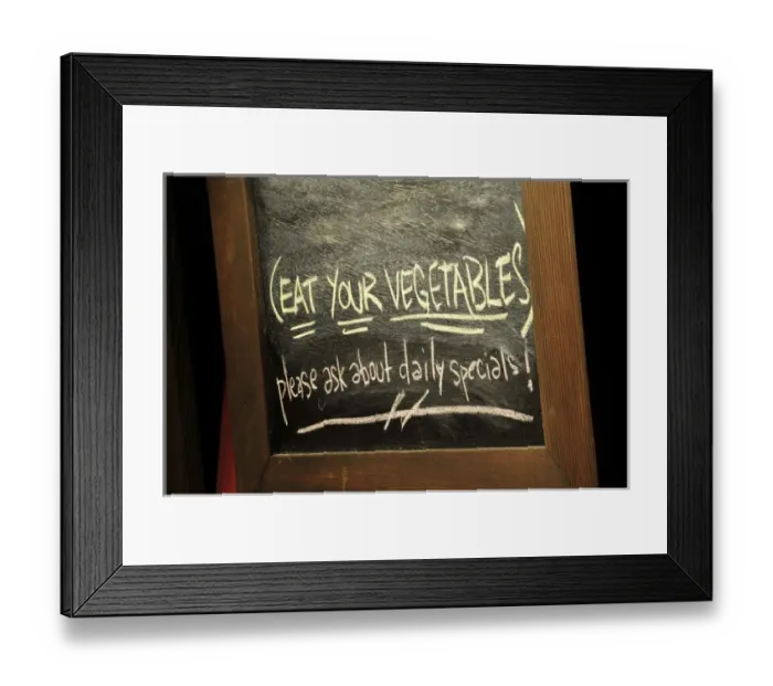 Framed Print : USA, Oregon, Portland. Chalkboard sign at delicatessen Framed Print : USA, Oregon, Portland. Chalkboard sign at delicatessen