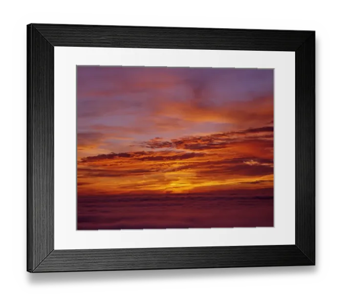 Framed Print : USA, Oregon. Sunset over the Pacific Ocean from Cape Perpetua Framed Print : USA, Oregon. Sunset over the Pacific Ocean from Cape Perpetua