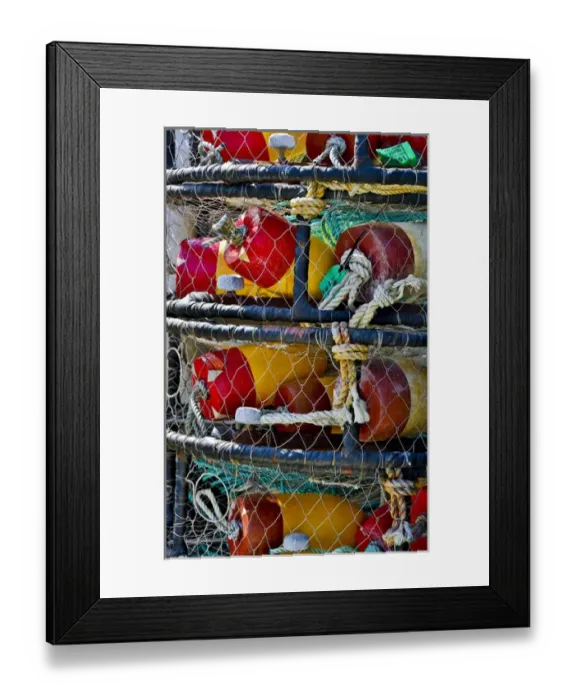 Framed Print : USA, Oregon, Garibaldi. Stacked crab pots on dock Framed Print : USA, Oregon, Garibaldi. Stacked crab pots on dock