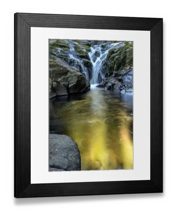 Framed Print : USA, Oregon, Florence. Waterfall in stream Framed Print : USA, Oregon, Florence. Waterfall in stream