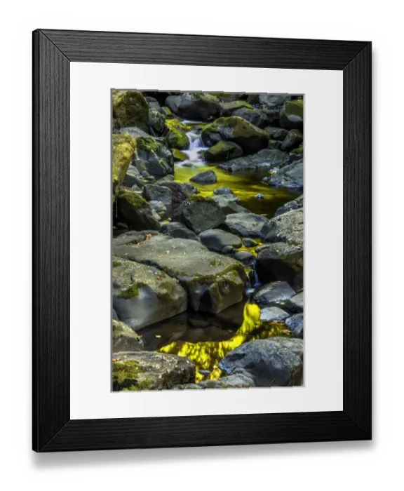 Framed Print : USA, Oregon, Florence. Waterfall in stream Framed Print : USA, Oregon, Florence. Waterfall in stream
