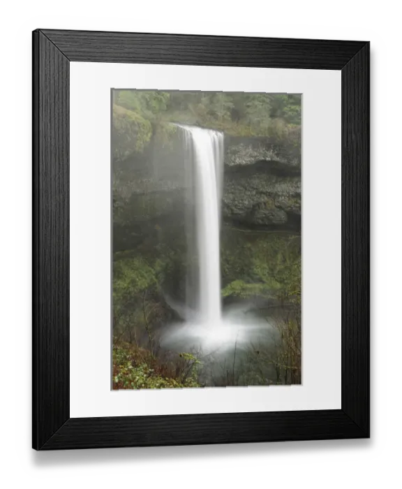 Framed Print : South Falls, Silver Falls State Park, Oregon, USA Framed Print : South Falls, Silver Falls State Park, Oregon, USA