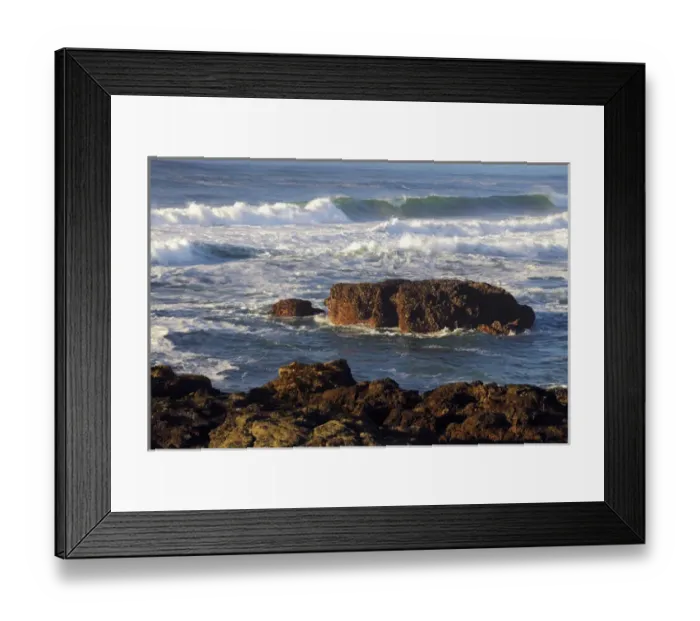 Framed Print : Incoming Tide at Yachats, Yachats, Oregon, USA Framed Print : Incoming Tide at Yachats, Yachats, Oregon, USA