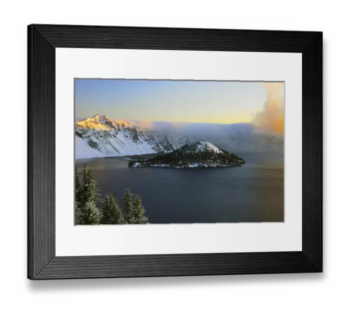 Framed Print : Crater Lake at Dawn, Crater Lake National Park, Oregon, USA Framed Print : Crater Lake at Dawn, Crater Lake National Park, Oregon, USA