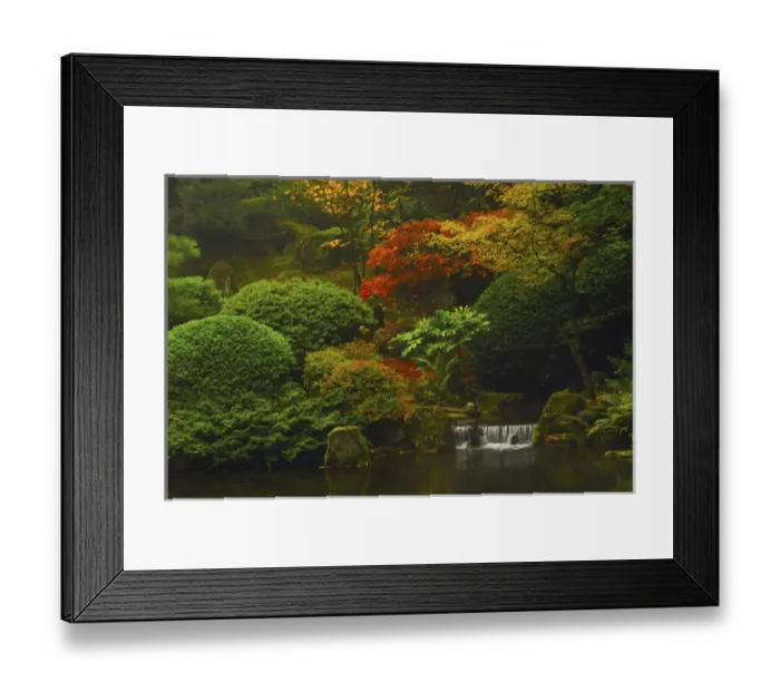 Framed Print : Autumn at the Portland Japanese Garden: Portland, Oregon, USA Framed Print : Autumn at the Portland Japanese Garden: Portland, Oregon, USA