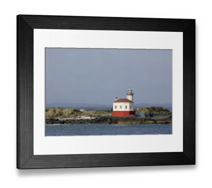 Framed Print : OR, Oregon Coast, Bandon, Coquille River lighthouse, built in 1896, last lighthouse Framed Print : OR, Oregon Coast, Bandon, Coquille River lighthouse, built in 1896, last lighthouse