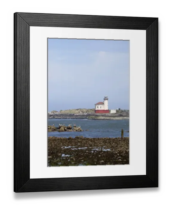 Framed Print : OR, Oregon Coast, Bandon, Coquille River lighthouse, built in 1896, last lighthouse Framed Print : OR, Oregon Coast, Bandon, Coquille River lighthouse, built in 1896, last lighthouse