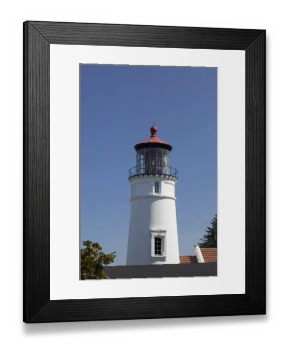 Framed Print : OR, Umpqua River Lighthouse, above the entrance to Winchester Bay: operation started December 31 Framed Print : OR, Umpqua River Lighthouse, above the entrance to Winchester Bay: operation started December 31