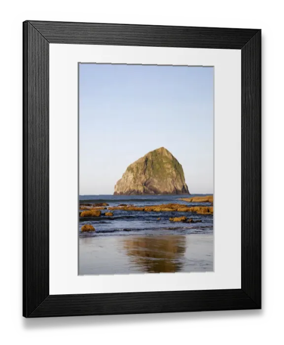 Framed Print : OR, Cape Kiwanda, Haystack Rock Framed Print : OR, Cape Kiwanda, Haystack Rock