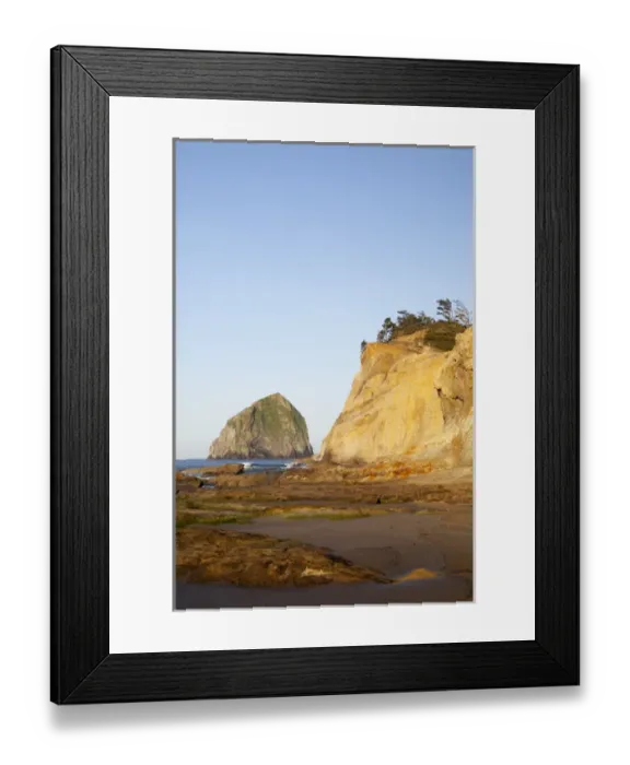 Framed Print : OR, Cape Kiwanda and Haystack Rock Framed Print : OR, Cape Kiwanda and Haystack Rock