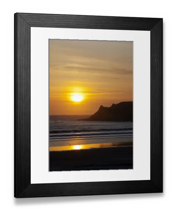 Framed Print : OR, Cape Kiwanda at sunset Framed Print : OR, Cape Kiwanda at sunset