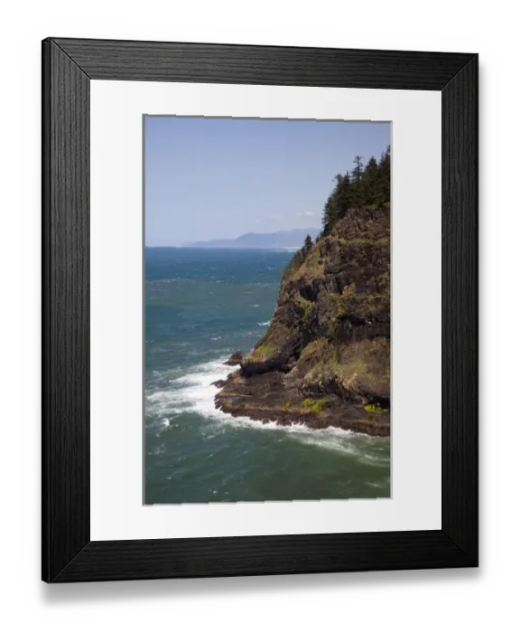 Framed Print : OR, Oregon Coast, Cape Meares Framed Print : OR, Oregon Coast, Cape Meares