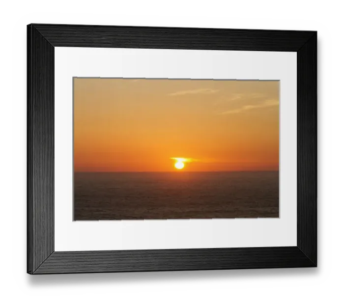 Framed Print : OR, Cape Perpetua Scenic Area, ocean sunset Framed Print : OR, Cape Perpetua Scenic Area, ocean sunset
