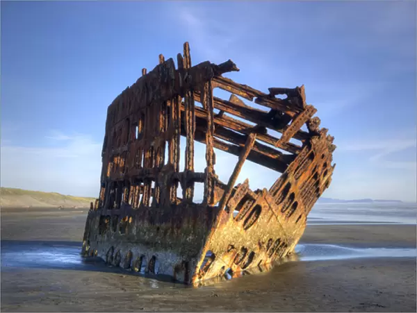 OR, Fort Stevens State Park, Wreck of the Peter Iredale