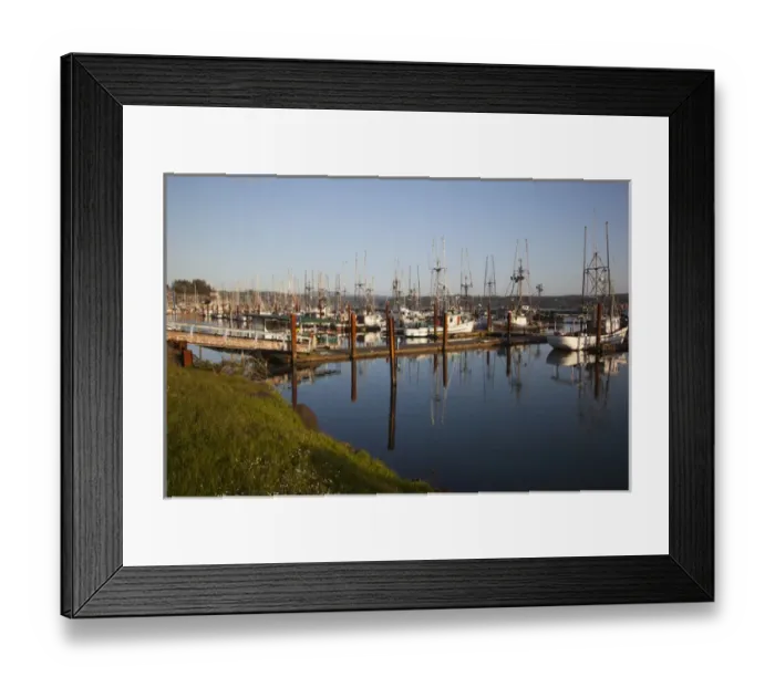 Framed Print : OR, Newport, fishing boats Framed Print : OR, Newport, fishing boats