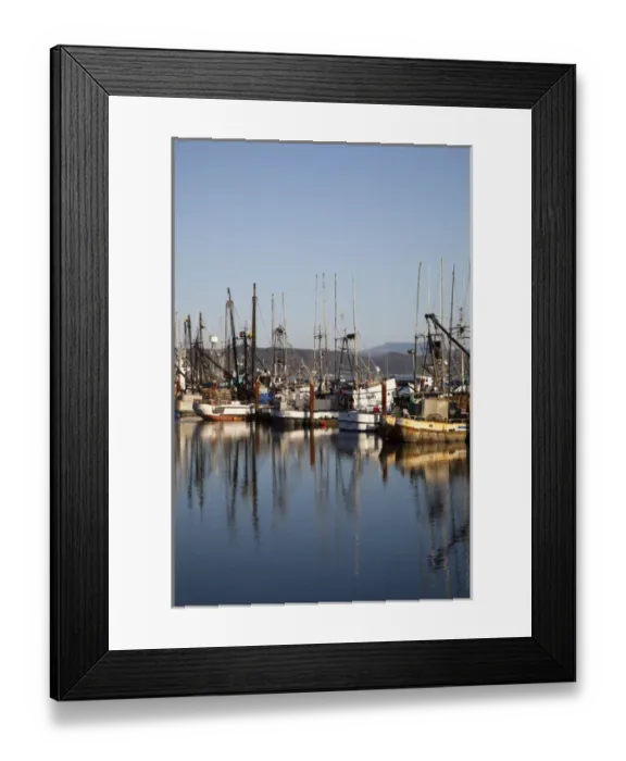 Framed Print : OR, Newport, fishing boats Framed Print : OR, Newport, fishing boats