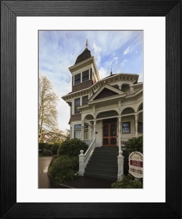 Framed Print : USA, Oregon, Salem, Deepwood Estate Framed Print : USA, Oregon, Salem, Deepwood Estate
