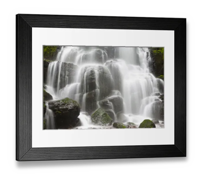 Framed Print : OR, Columbia River Gorge National Scenic Area, Fairy Falls Framed Print : OR, Columbia River Gorge National Scenic Area, Fairy Falls