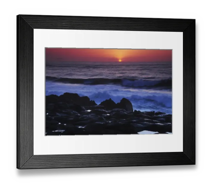 Framed Print : Sunset, Depoe Bay, Oregon, USA Framed Print : Sunset, Depoe Bay, Oregon, USA