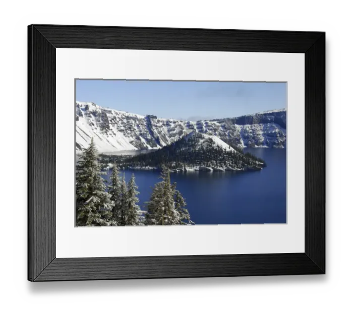 Framed Print : Crater Lake National Park, Oregon, USA Framed Print : Crater Lake National Park, Oregon, USA
