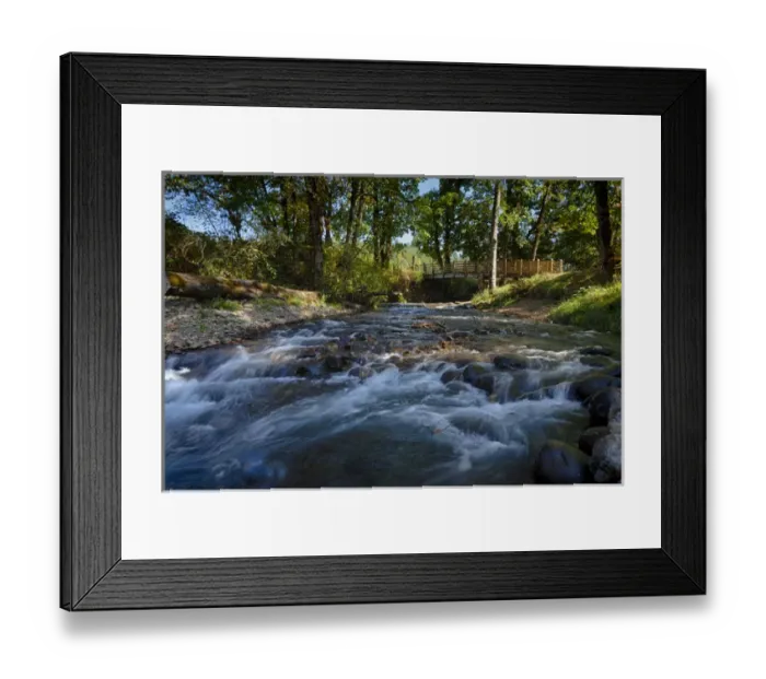 Framed Print : USA, Oregon, Scio, Crabtree Creek in early Autumn, from Larwood Wayside. Digital Composite Framed Print : USA, Oregon, Scio, Crabtree Creek in early Autumn, from Larwood Wayside. Digital Composite
