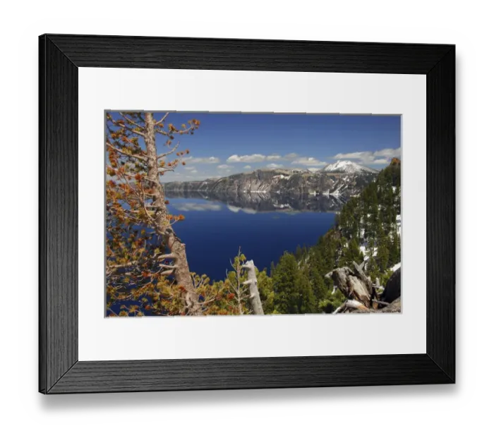 Framed Print : Crater Lake from the Rim, Crater Lake National Park, Oregon, USA Framed Print : Crater Lake from the Rim, Crater Lake National Park, Oregon, USA