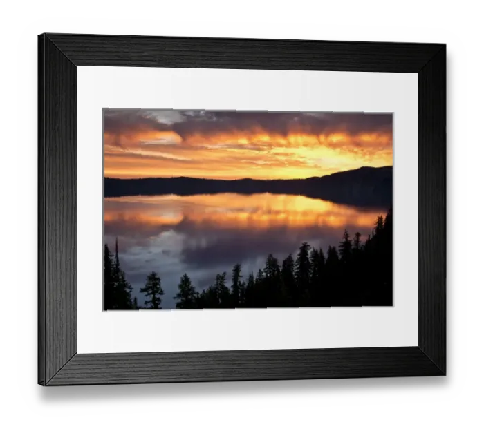 Framed Print : Crater Lake at Sunrise; Crater Lake National Park; Oregon; USA Framed Print : Crater Lake at Sunrise; Crater Lake National Park; Oregon; USA