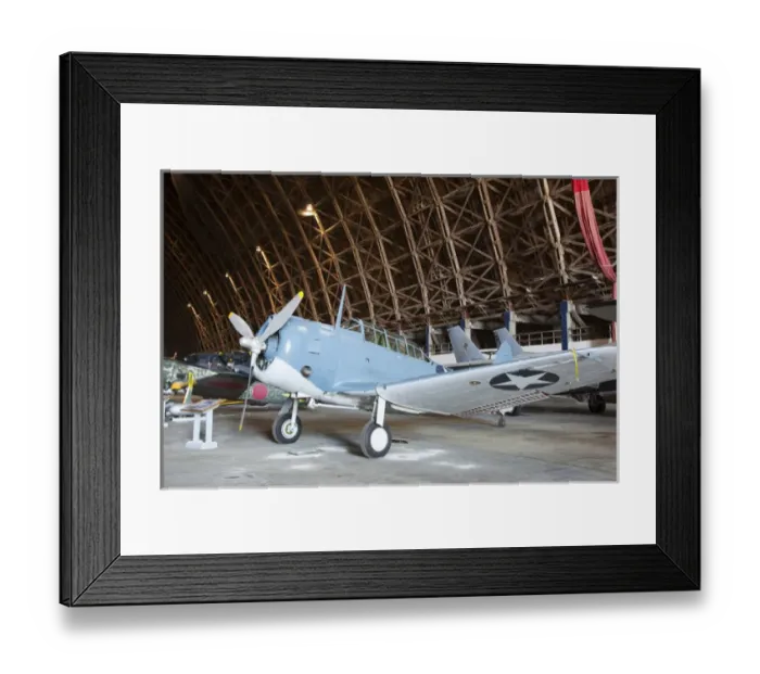 Framed Print : OR, Tillamook, Tillamook Air Museum, Douglas SBD Dauntless dive bomber Framed Print : OR, Tillamook, Tillamook Air Museum, Douglas SBD Dauntless dive bomber