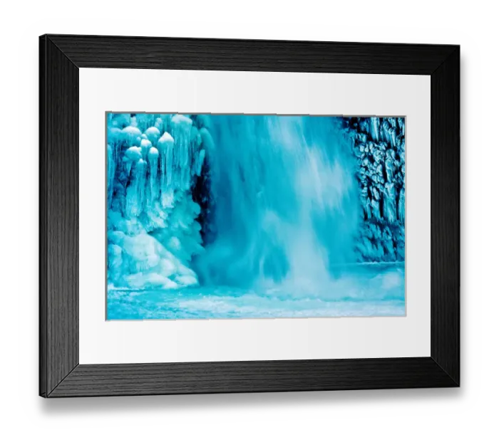 Framed Print : detail; Lower Horsetail Falls; winter; frozen; Columbia Gorge; Oregon; USA Framed Print : detail; Lower Horsetail Falls; winter; frozen; Columbia Gorge; Oregon; USA