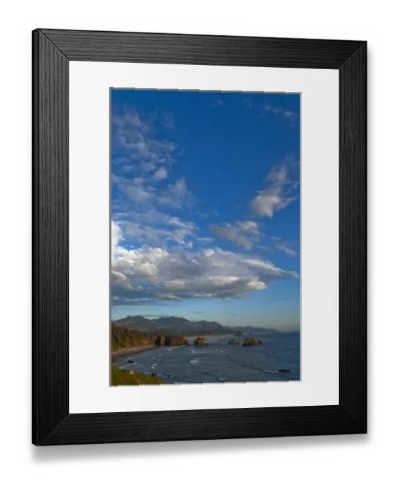 Framed Print : USA, Oregon, Cannon Beach, Ecola Oregon state park