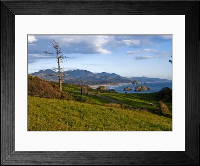 Framed Print : USA, Oregon, Cannon Beach, Ecola Oregon state park
