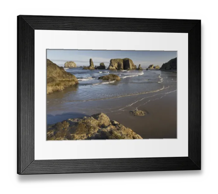 Framed Print : Coastal views, Bandon, Oregon Framed Print : Coastal views, Bandon, Oregon