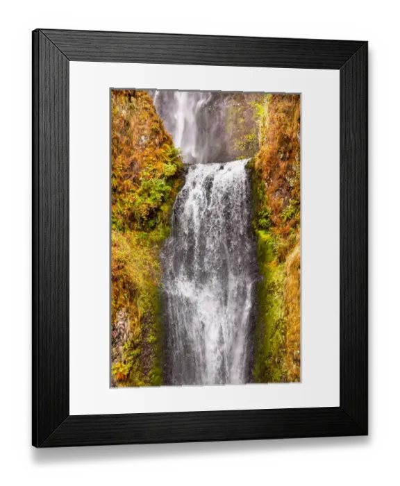 Framed Print : Multnomah Falls Waterfall Autumn, Fall Columbia River Gorge, Oregon, Pacific Northwest Framed Print : Multnomah Falls Waterfall Autumn, Fall Columbia River Gorge, Oregon, Pacific Northwest