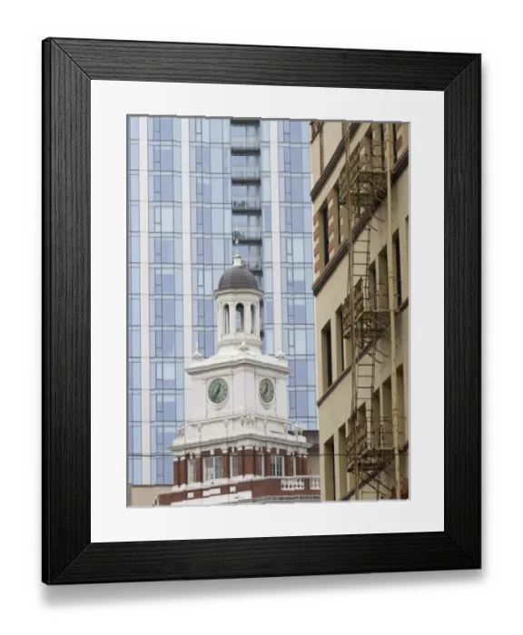 Framed Print : Architecture of Portland, Oregon