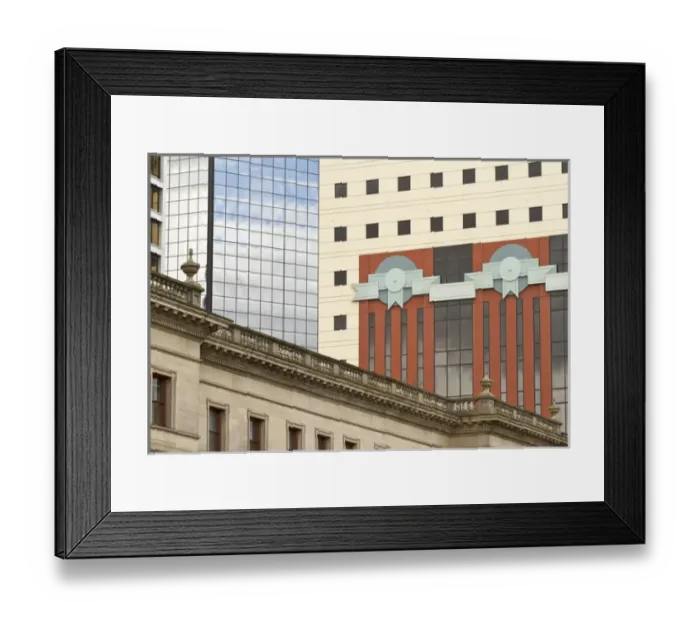 Framed Print : Architecture of Portland, Oregon Framed Print : Architecture of Portland, Oregon