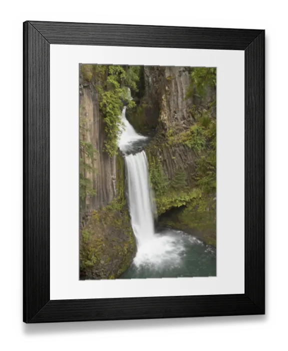 Framed Print : Toketee Falls in Douglas county, Oregon Framed Print : Toketee Falls in Douglas county, Oregon