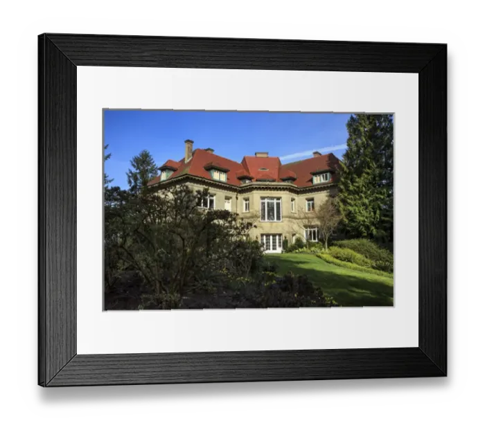 Framed Print : USA, Oregon, Portland, Pittock Mansion Framed Print : USA, Oregon, Portland, Pittock Mansion