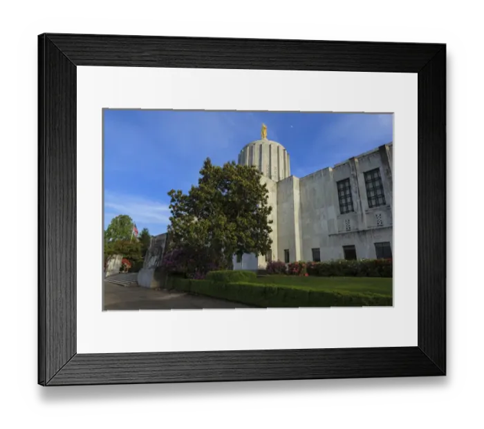 Framed Print : USA, Oregon, Salem, Oregon State Capitol Framed Print : USA, Oregon, Salem, Oregon State Capitol
