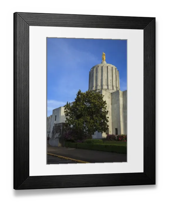 Framed Print : USA, Oregon, Salem, Oregon State Capitol Framed Print : USA, Oregon, Salem, Oregon State Capitol