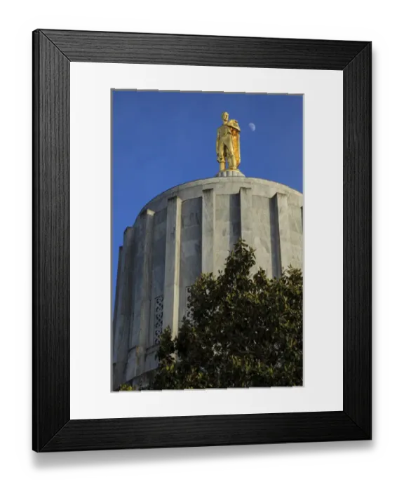 Framed Print : USA, Oregon, Salem, Oregon State Capitol