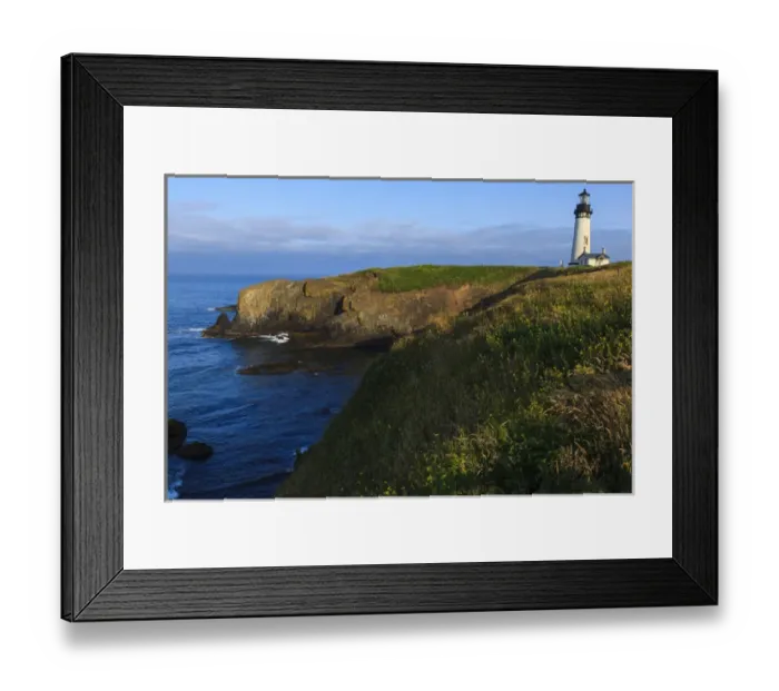 Framed Print : USA, Oregon, Newport, Yaquina Head, historic Yaquina Head Lighthouse Framed Print : USA, Oregon, Newport, Yaquina Head, historic Yaquina Head Lighthouse