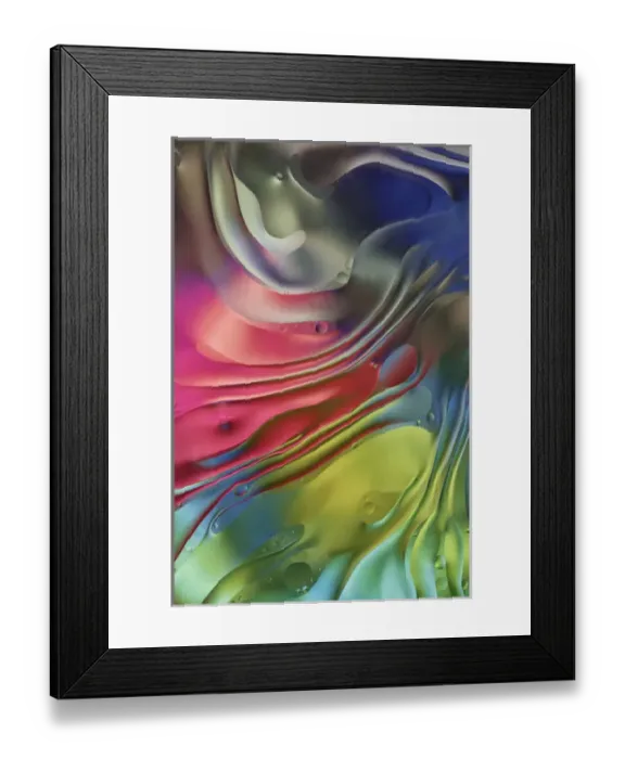 Framed Print : USA, Pennsylvania, Erie. Oil abstract. Credit as: Ellen Anon / Jaynes Gallery / DanitaDelimont Framed Print : USA, Pennsylvania, Erie. Oil abstract. Credit as: Ellen Anon / Jaynes Gallery / DanitaDelimont