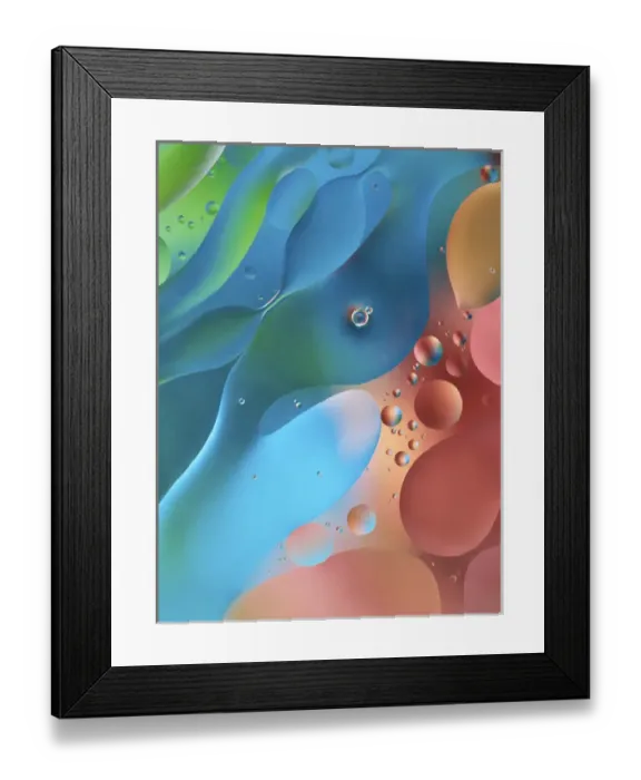 Framed Print : USA, Pennsylvania, Erie. Oil abstract. Credit as: Ellen Anon / Jaynes Gallery / DanitaDelimont Framed Print : USA, Pennsylvania, Erie. Oil abstract. Credit as: Ellen Anon / Jaynes Gallery / DanitaDelimont
